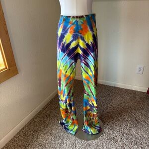 Colorful Tie-Dye Yoga Pants